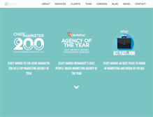 Tablet Screenshot of elicitinsights.com